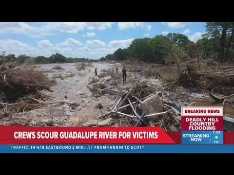 Day 6 of search and rescue efforts after catastrophic floods in Central Texas