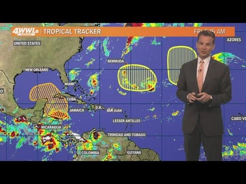 Friday 5 am Tropical Update: Watching the Gulf for development next week