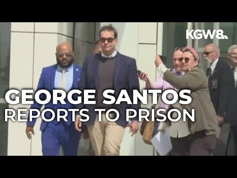 George Santos begins 7-year federal prison sentence