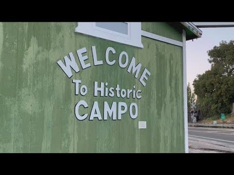 A historic San Diego County town is up for sale — again