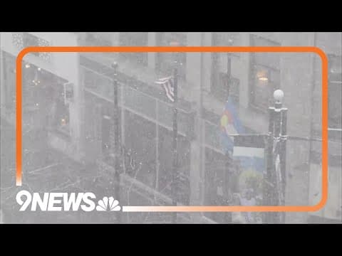 What is a snow squall?