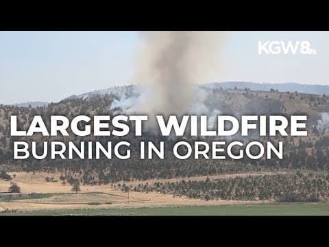 Cram Fire in central Oregon explodes to over 77,000 acres