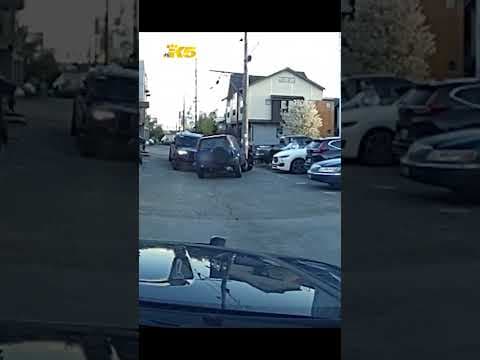 Suspect allegedly steals SUV, rams police cruisers, nearly flips vehicle #shorts