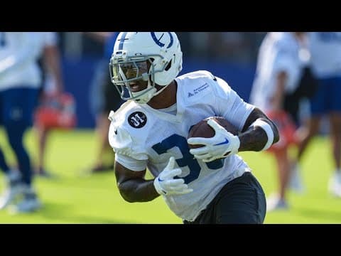 QBs solid, DLine active, Salvon Ahmed carted off field | Colts Camp Day 9 | 13Sports