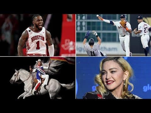 Several big events in downtown Houston this week so expect extra traffic