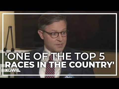 U.S. House Speaker Mike Johnson visits Southwest Washington district ahead of November rematch