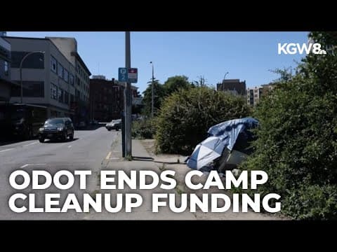 ODOT ends Portland cleanup funding after legislature fails to pass transportation package