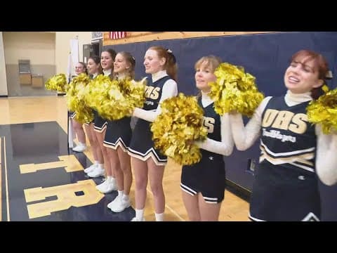 Pep rally held for University High School ahead of Class 2A boys basketball state championship