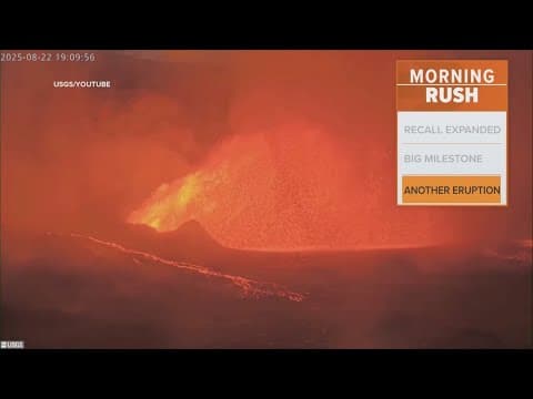 Hawaii volcano, one of the world's most active, erupts again
