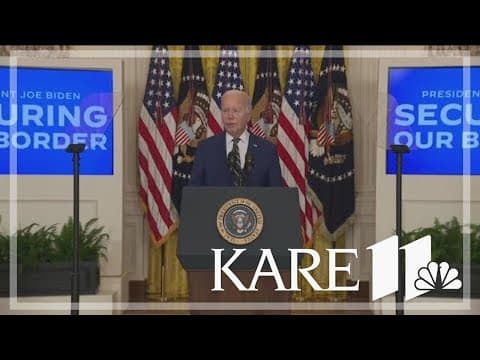 President Biden rolls out immigration order