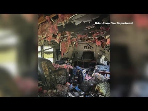 Fire crews rescue 55-year-old man from house fire in North Texas