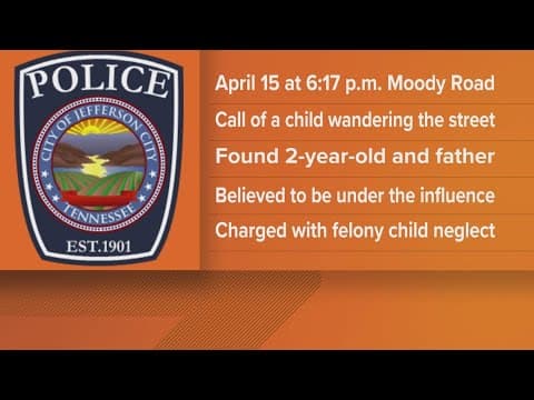 Jefferson City man facing charges after young toddler found wandering in the street