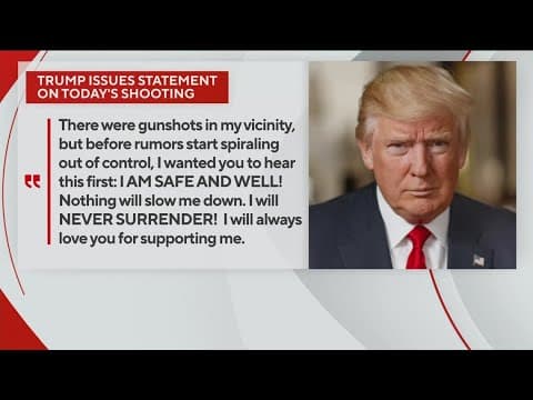 Suspect identified in apparent assassination attempt of Donald Trump