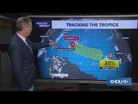 8 p.m. update - Tracking Tropical Storm Gabrielle