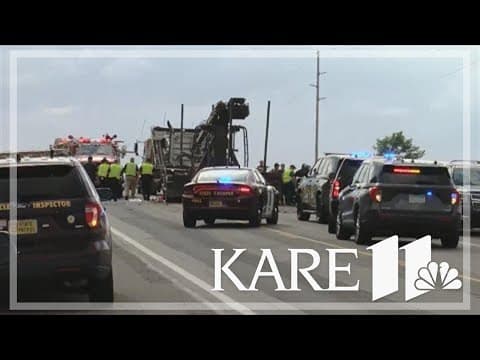 4 dead, 3 injured in northern Minnesota construction zone crash