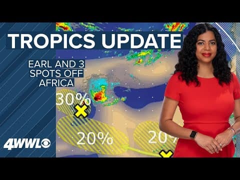 Friday 10AM Tropical Update: 3 waves to watch off of Africa