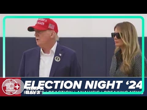 Former President Donald Trump projected to win Florida in the 2024 Election