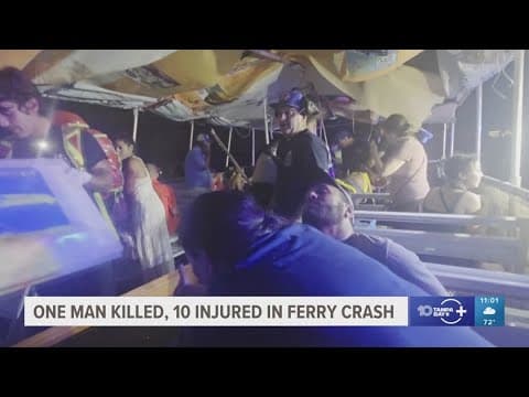 Man onboard Clearwater ferry involved in deadly crash describes chaos in immediate aftermath