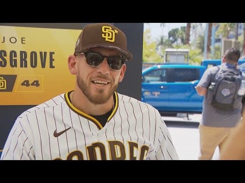 Joe Musgrove sits down with media ahead of his first All-Star Game appearance