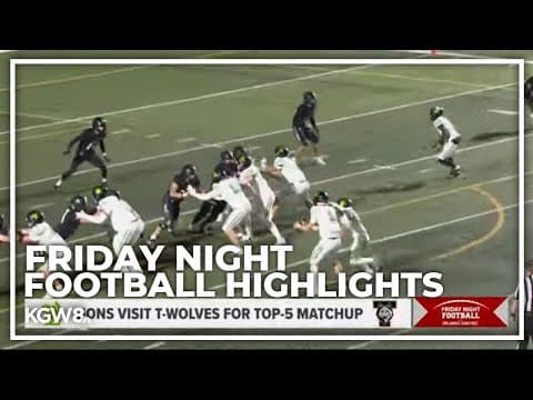 KGW Friday Night Football: October 25, 2024