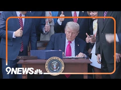 Trump celebrates signing 'Big, Beautiful Bill'