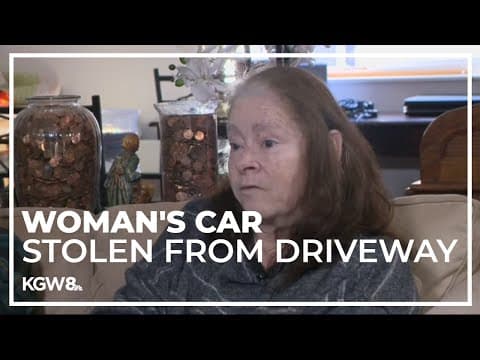 Car stolen from southeast Portland woman’s driveway