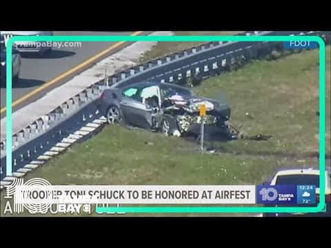 Florida trooper Toni Schuck to be honored at Tampa Bay AirFest 2024