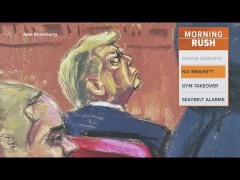 Judge rejects Trump's request for immunity in hush money trial