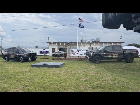 Governor Landry and officials announce plan to hold federal immigration detainees at Angola