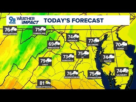 LIVE RADAR: Tracking storms through DC