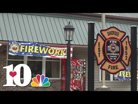 'It does seem sort of ironic' | Dandridge Fire Department hosts annual Fireworks Stand Fundraiser