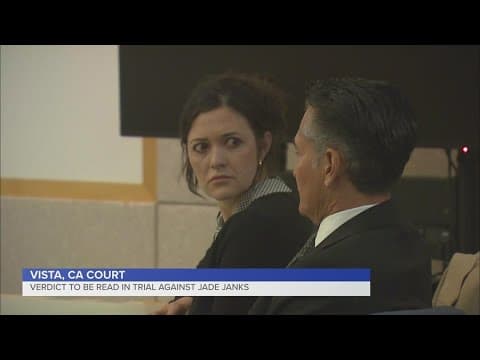 Verdict read in trial of Jade Janks who was accused of killing her stepdad