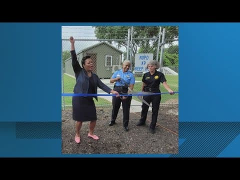 NOPD unveils new K9 unit kennel facility