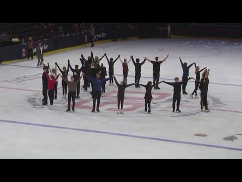 15,000 Gather to Honor Plane Crash Victims at 'Legacy on Ice'