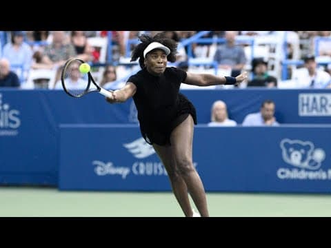 Venus Williams announces engagement after winning singles match at 45 years old