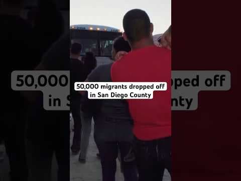 50,000 migrants dropped off in San Diego in recent months, leaders urge federal government to help