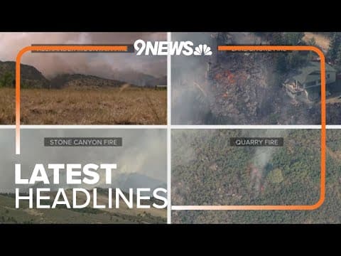 Latest on 4 fires burning along Colorado's Front Range