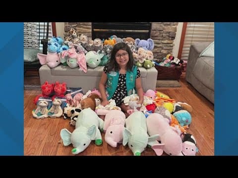 Cuddlers for Cruisers: How one Girl Scout's big heart is helping kids in crisis