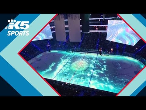 Seattle Kraken's new opening sequence dives into spectacle and celebration
