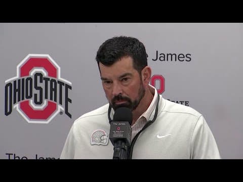 Ohio State press conference | Ryan Day speaks ahead of Wisconsin game