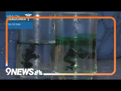 Health Headlines: FDA phasing out certain food dyes