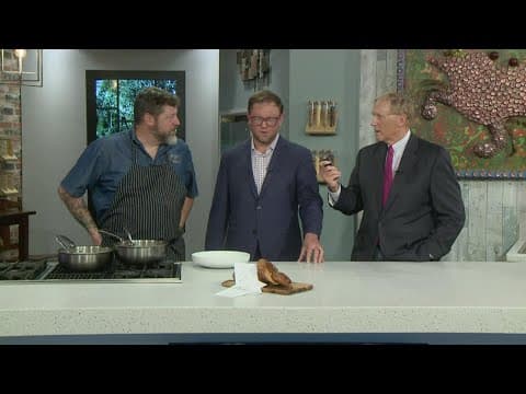 Eric joins Men Who Cook in the WWLTV kitchen