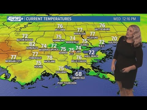 New Orleans Weather: Warm weather continues into the weekend