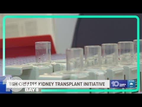 Tampa General Hospital creating outreach program to help more Black patients get kidney transplants