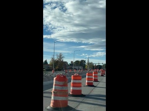 Morning commute construction update in Wheat Ridge