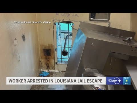 Fourth escaped inmate captured in New Orleans after jail break