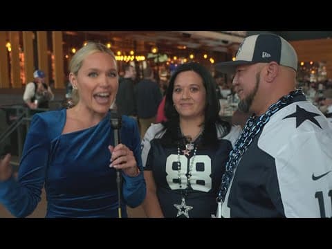 Cowboys fans pack Texas Live! in Arlington ahead of game against Houston Texans