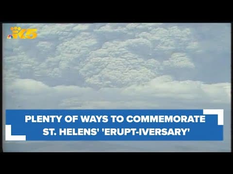 Despite landslide, plenty of ways to commemorate Mount St. Helens’ ‘erupt-iversary’