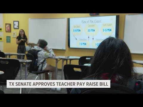 Texas Senate approves school funding proposal focused on teacher raises
