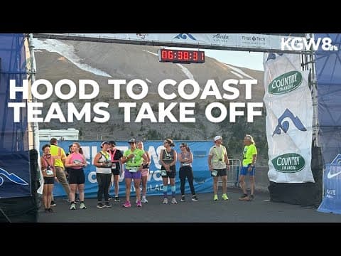 Runners take off for Hood to Coast relay